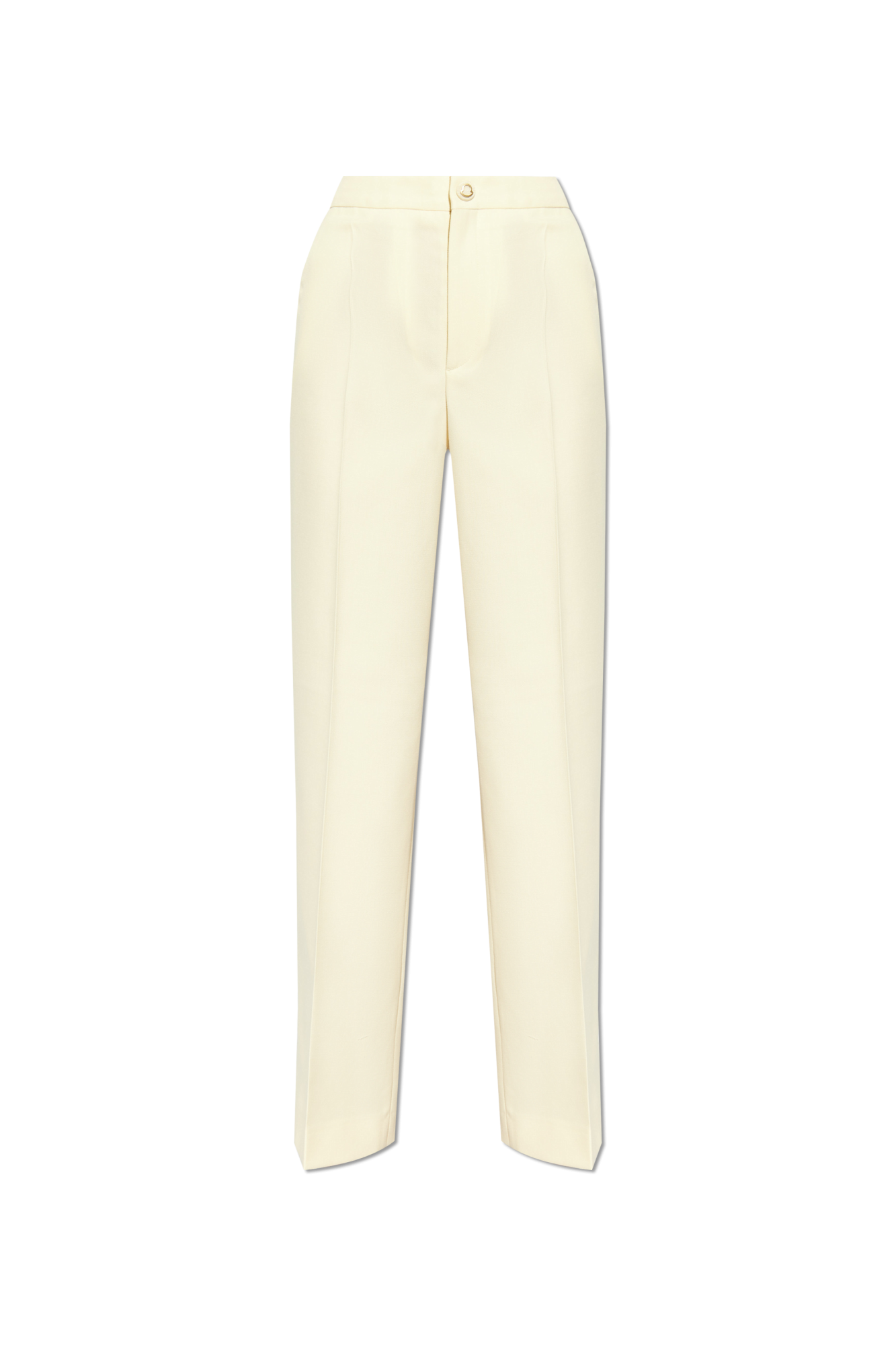 Cream Creased trousers Moncler - Vitkac AS